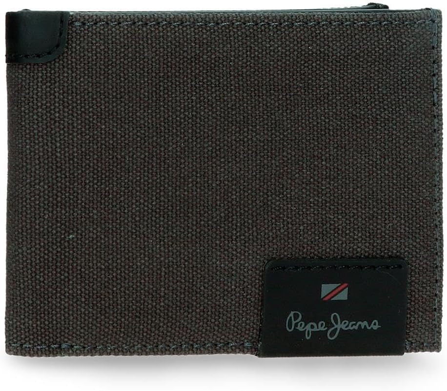 Pepe Jeans Hilltop Portefeuilles Sacs à main Portefeuilles Cuir décontracté. De Joumma Bags Portefeuille pour hommes Naty Shop Portefeuille Hilltop Anthracite