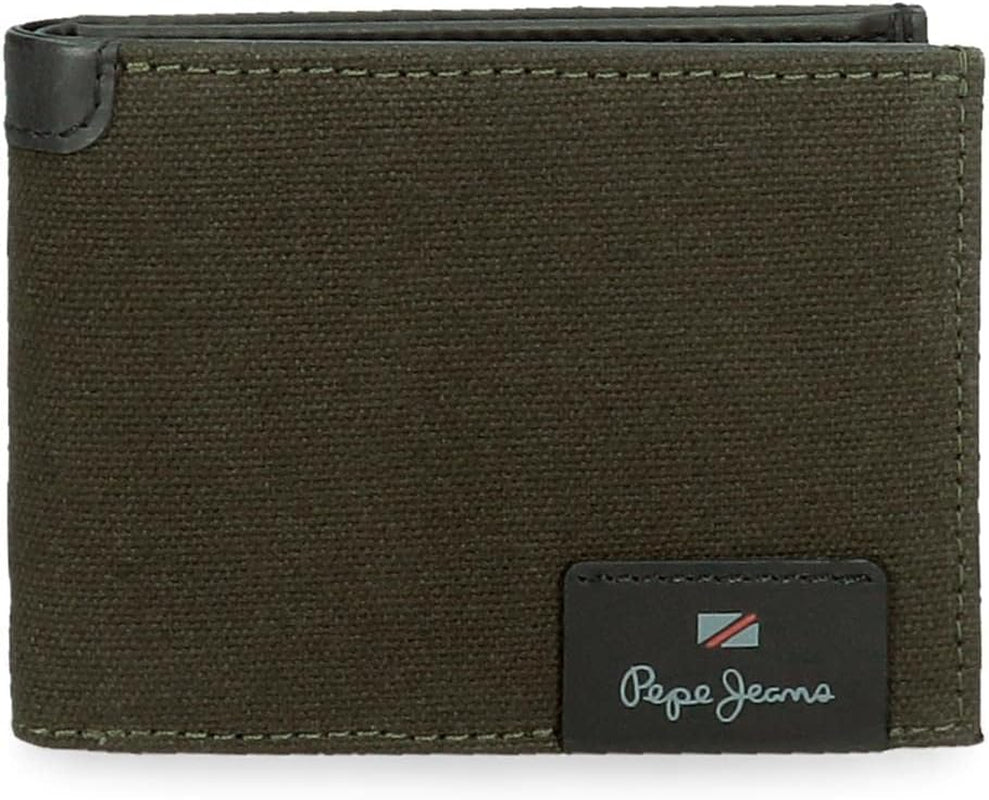 Pepe Jeans Hilltop Portefeuilles Sacs à main Portefeuilles Cuir décontracté. De Joumma Bags Portefeuille pour hommes Naty Shop Portefeuille vert Hilltop