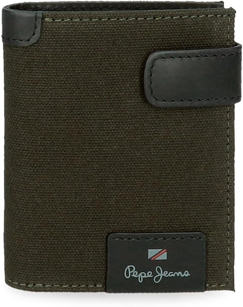Pepe Jeans Hilltop Portefeuilles Sacs à main Portefeuilles Cuir décontracté. De Joumma Bags Portefeuille pour hommes Naty Shop Green Click Wallet