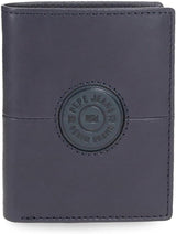 Pepe Jeans Cracker Portefeuilles et porte-monnaie en cuir de vache, noir, marron, vert, différentes tailles, portefeuille pour homme, Naty Shop, porte-documents marron