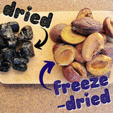 Prunes lyophilisées Prunes lyophilisées 100% naturelles | Sans sucre ajouté Bonbons lyophilisés sains | Prunes lyophilisées Fruits lyophilisés Fruits lyophilisés ZingyZoo Produits déshydratés Ma boutique