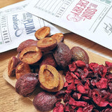 Prunes lyophilisées Prunes lyophilisées 100% naturelles | Sans sucre ajouté Bonbons lyophilisés sains | Prunes lyophilisées Fruits lyophilisés Fruits lyophilisés ZingyZoo Produits déshydratés Ma boutique