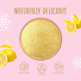 Poudre de zeste de citron lyophilisé 100g - Poudre de fruits lyophilisés - Poudre de citron lyophilisée pour pâtisserie, smoothies et thé - Poudre de citron 100% naturelle sans additifs Produits déshydratés Naty Shop