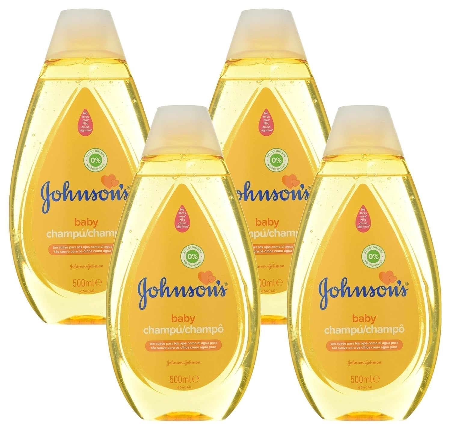 Shampoing - 500 ml (1 pack) Enfants - Bain et soins Naty Shop 500 Ml (pack de 4)