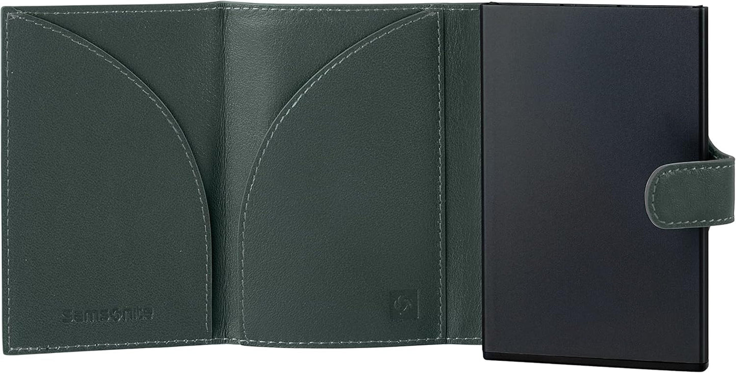 Samsonite Alu Fit SLG - Portefeuille, 10,2 cm, vert (Climbing Ivy) Portefeuille homme Naty Shop