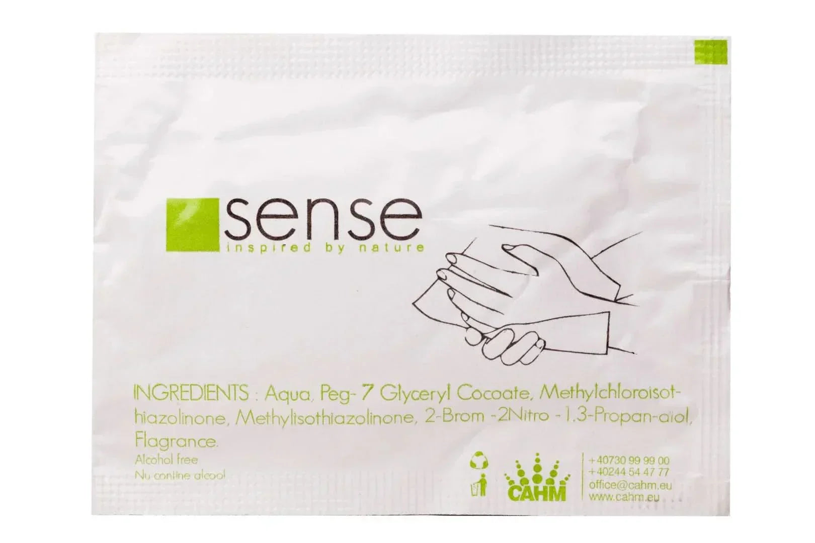 Serviette d'hôtel rafraîchissante – Sense Cosmetica Hoteliera Naty Shop