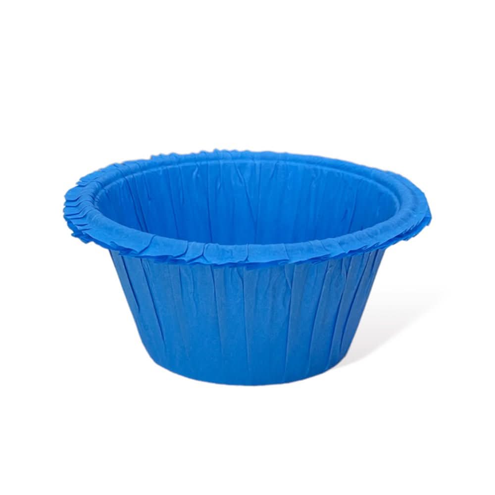 Lot de 10 sacs en papier bleu Nati Shop