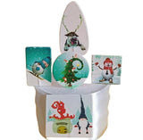 Lot de 5 décorations comestibles en sucre, Noël Nati Shop