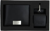 Calvin Klein Jeans Coffret cadeau pour homme avec portefeuille à deux volets et étui pour AirPods, noir (noir), taille unique Portefeuille pour homme Naty Shop