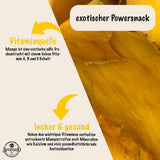 SIVIFOOD mangue séchée 1kg - lamelles de mangue séchée fruits secs exotiques non soufrés sans sucre ajouté naturel naturel vegan riche en vitamines mangue séchée snack fruit vitaminé 1000g Produits déshydratés Naty Shop