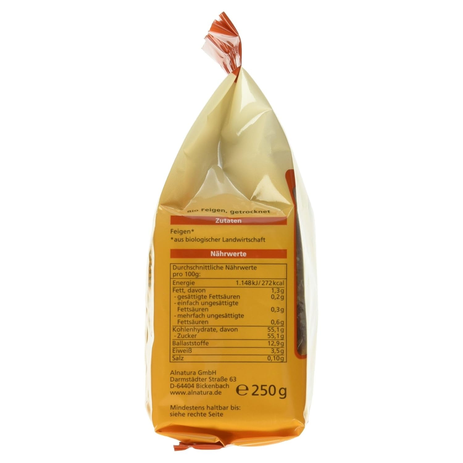 Figues séchées bio, 250g Produits déshydratés Naty Shop