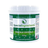 Ingrédients spéciaux Crackle Crystals Crackle 500g La plus haute qualité, sans OGM, idéale pour les gâteaux, les bonbons et les glaces Naty Shop Pâte à Sucre 100G