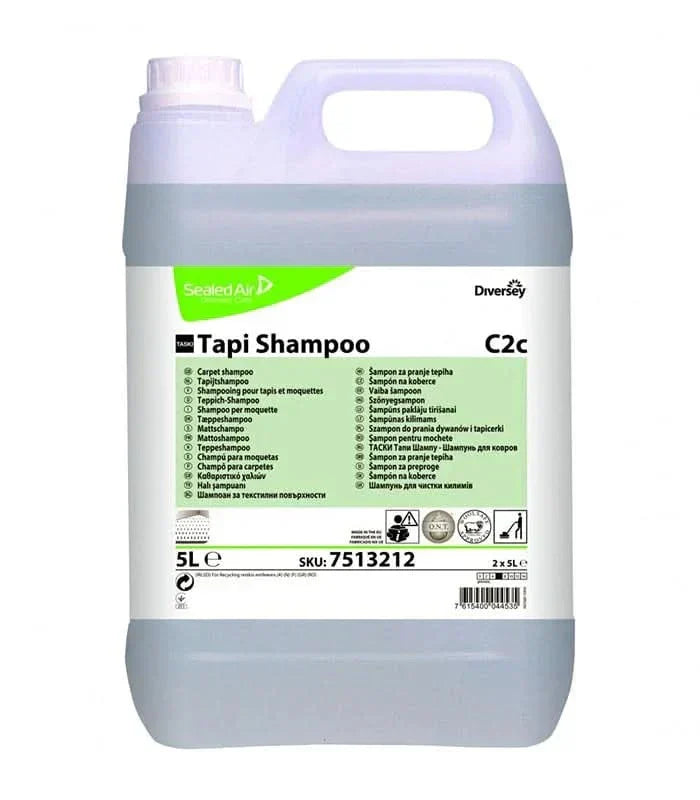 Shampoing TASKI Tapi, 5L Détergents Naty Shop