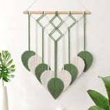 Tapisserie astnic tapisserie tissée feuilles vertes Accueil - Accessoires et Décorations Naty Shop Salutations