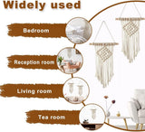 Pièce de tapisserie suspendue tissée main chic Maison - Accessoires et Décorations Naty Shop