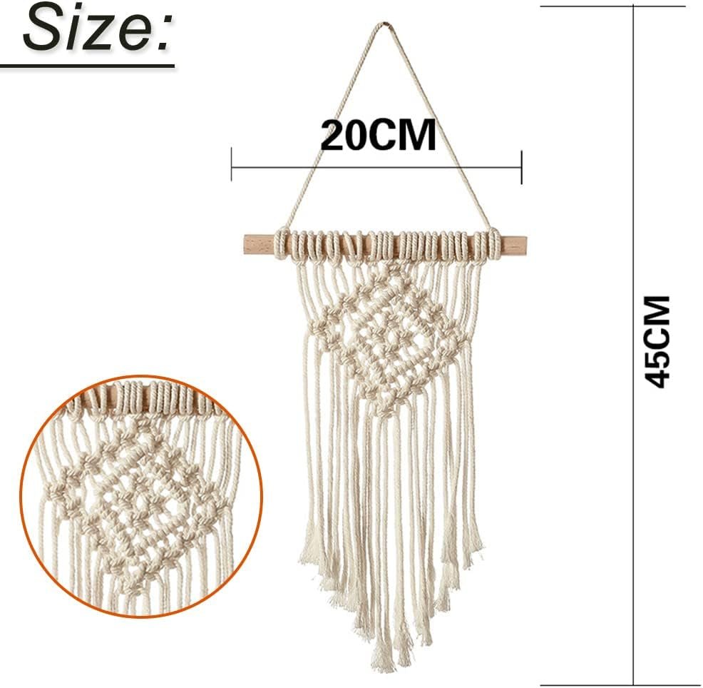 Pièce de tapisserie suspendue tissée main chic Maison - Accessoires et Décorations Naty Shop