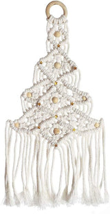 Tapisserie déco attrape-rêves tissé blanc décoration murale Maison - Accessoires et Décorations Naty Shop Sapin de Noël
