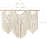 Tapisserie dremisland grande déco tissée beige Casa - Accessoires et Décorations Naty Shop