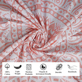 Meuble tapisserie mandala rose finesse Maison - Accessoires et Décoration Naty Shop