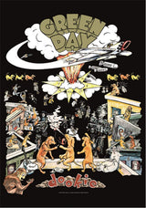 Tapisserie coeur rock drapeau original green day dookie Accueil - Accessoires et Décorations Naty Shop Default Title