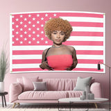 Tapisserie glace épices drapeau drapeaux roses Accueil - Accessoires et Décoration Naty Shop