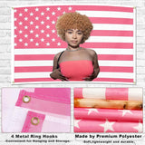 Tapisserie glace épices drapeau drapeaux roses Accueil - Accessoires et Décoration Naty Shop