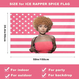 Tapisserie glace épices drapeau drapeaux roses Accueil - Accessoires et Décoration Naty Shop