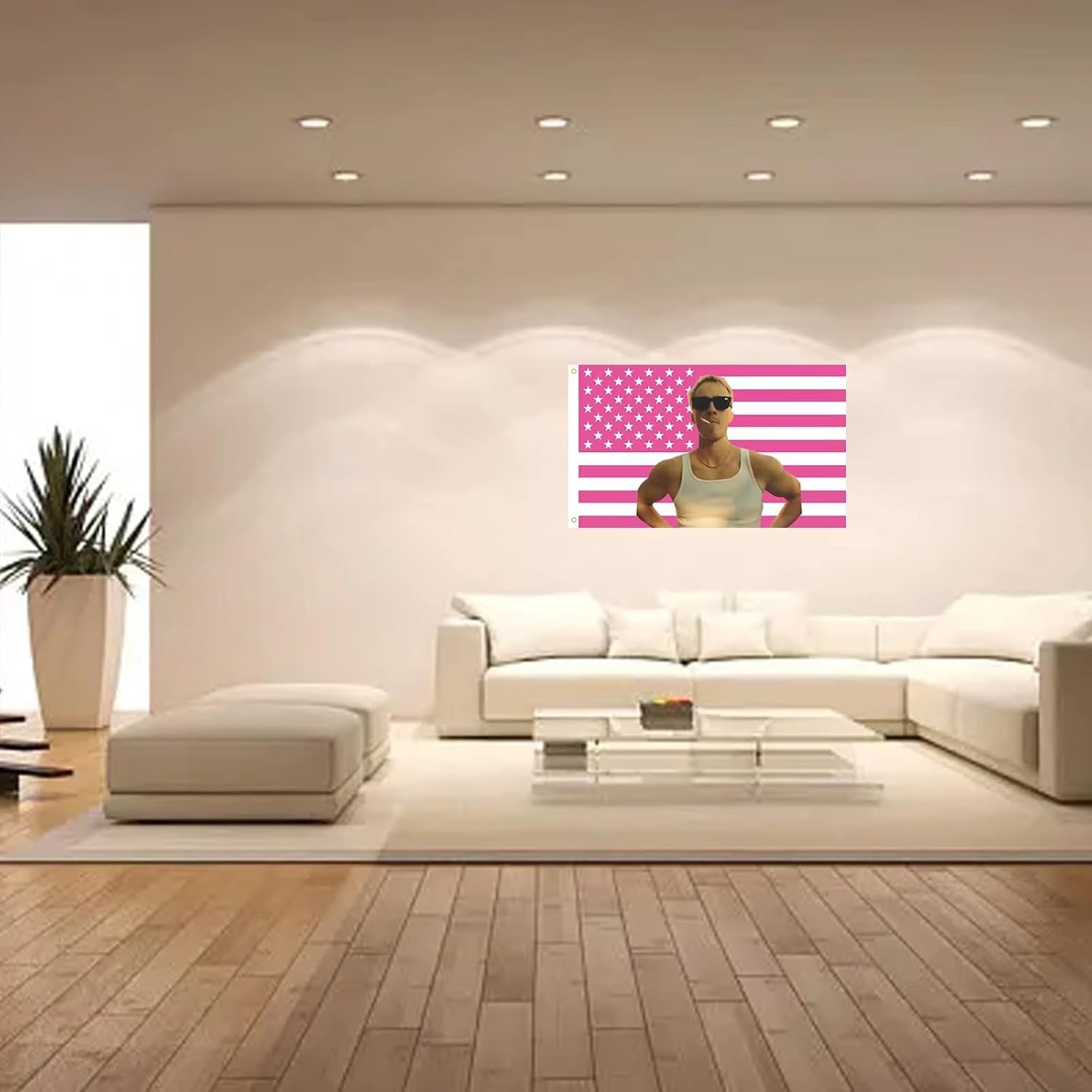 Tapisserie étagères Cameron drapeau américain intérieur extérieur Maison - Accessoires et Décorations Naty Shop