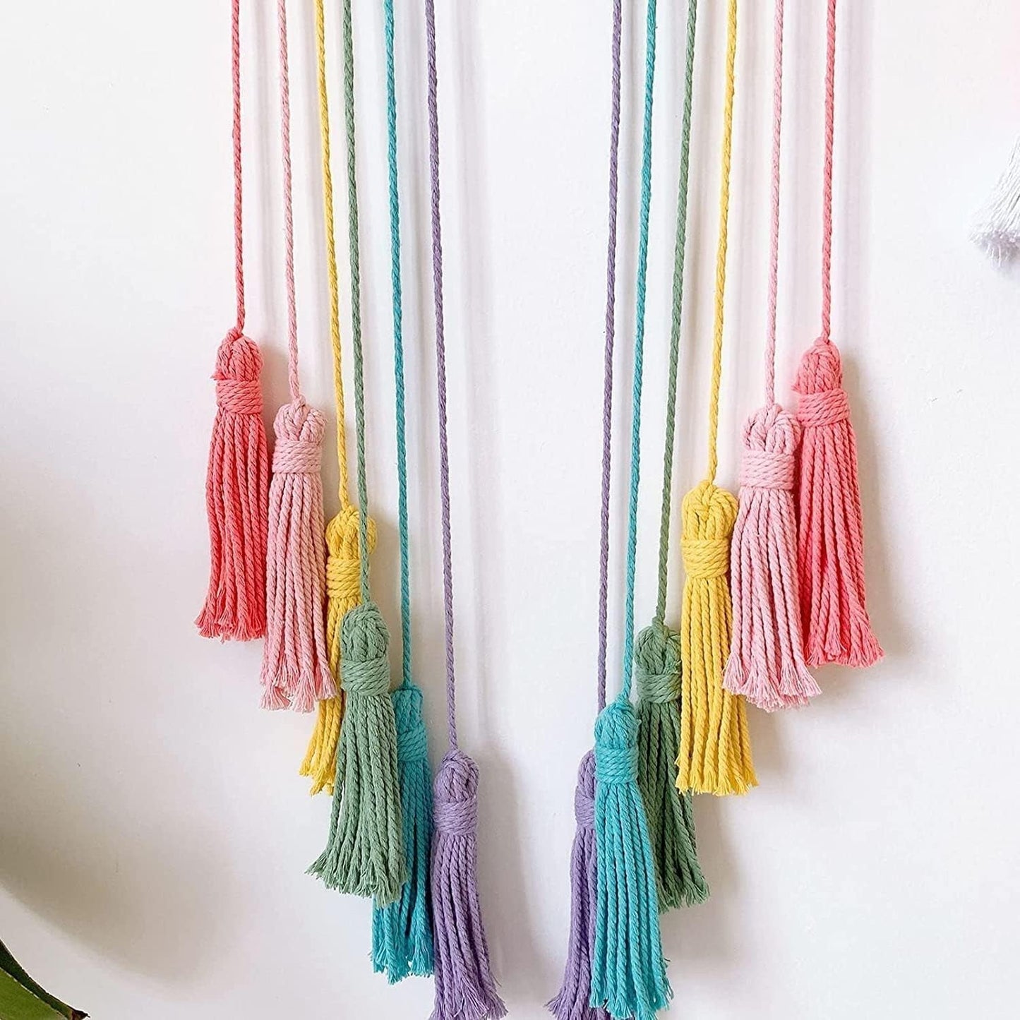 Tapisserie arc-en-ciel décoration corde coton arc-en-ciel Accueil - Accessoires et Décorations Naty Shop