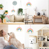 Tapisserie décorative arc-en-ciel décorant la chambre de la chambre d'enfant Casa - Accessoires et Décorations Naty Shop
