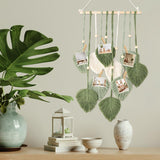 Décoration de fenêtre style tapisserie 40cm vert Accueil - Accessoires et Décorations Naty Shop