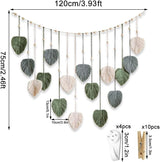 Tapisserie tapisserie tissée verte clous en bois Accueil - Accessoires et Décorations Naty Shop