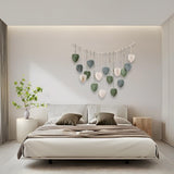 Tapisserie tapisserie tissée verte clous en bois Accueil - Accessoires et Décorations Naty Shop