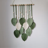 Tapisserie verte naturelle décorant les murs de la chambre de la chambre Accueil - Accessoires et Décorations Naty Shop