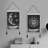 tapisserie Weldomcor tarot crâne coucher de soleil Accueil - Accessoires et Décorations Naty Shop