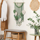 Tapisserie Weldomcor tapisserie petit commerce perles feuilles de bois Maison - Accessoires et Décorations Naty Shop