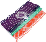 Tapisserie yoga méditation sept chakras hippie Casa - Accessoires et Décorations Naty Shop