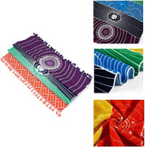 Tapisserie yoga méditation sept chakras hippie Casa - Accessoires et Décorations Naty Shop