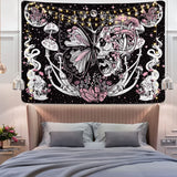 Tapisserie yrendenge papillons squelette champignons maison étoiles lune Casa - Accessoires et Décorations Naty Shop