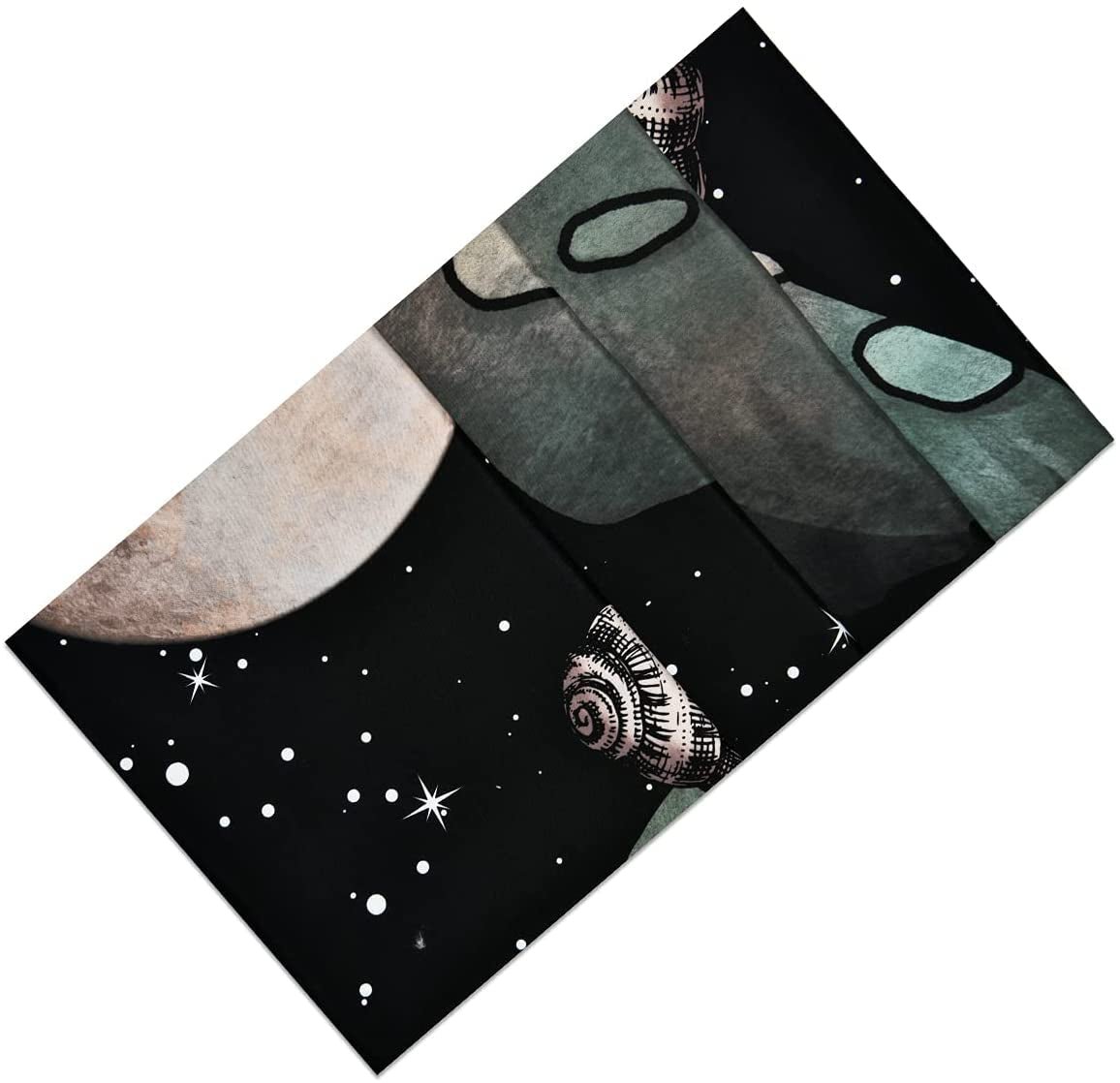 Tapisserie yugarlibi champignon forêt noire escargot à suspendre Maison - Accessoires et Décorations Naty Shop