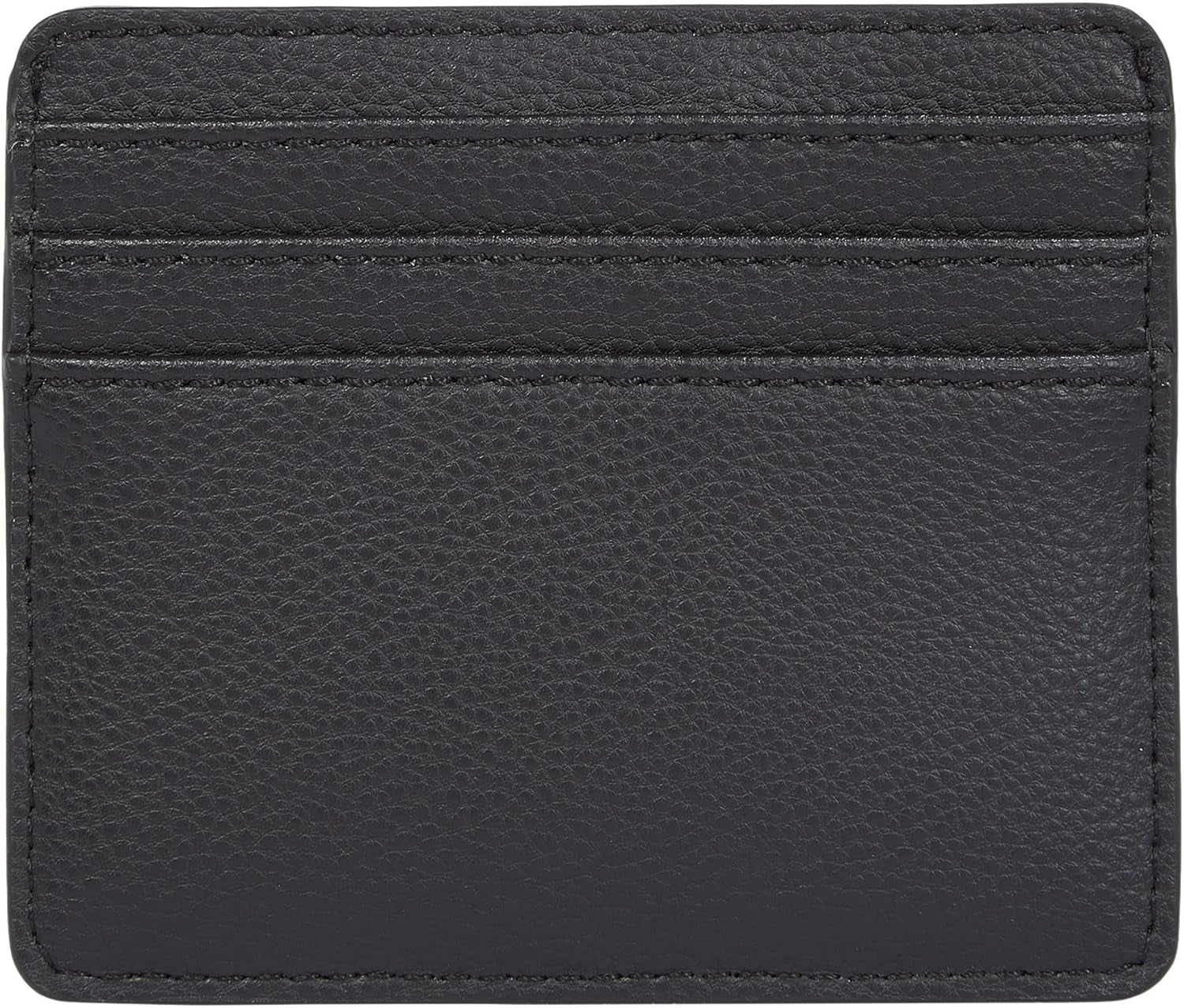 Tommy Hilfiger porte-cartes pour femme Soft Logotape Small, noir, taille unique Portefeuille Femme Naty Shop