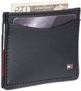 Tommy Hilfiger Portefeuille pour hommes avec blocage RFID Porte-cartes Portefeuille pour hommes Naty Shop