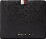 Tommy Hilfiger Men's Th Prem Lea Cc Flap and Coin Am0am11270 Portefeuilles Portefeuille Homme Naty Shop Noir (Noir) Os
