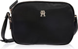 Tommy Hilfiger POPPY TH CROSSOVER Crossovers Femme, Noir (Noir), OS Sacs femme Naty Shop Titre par défaut