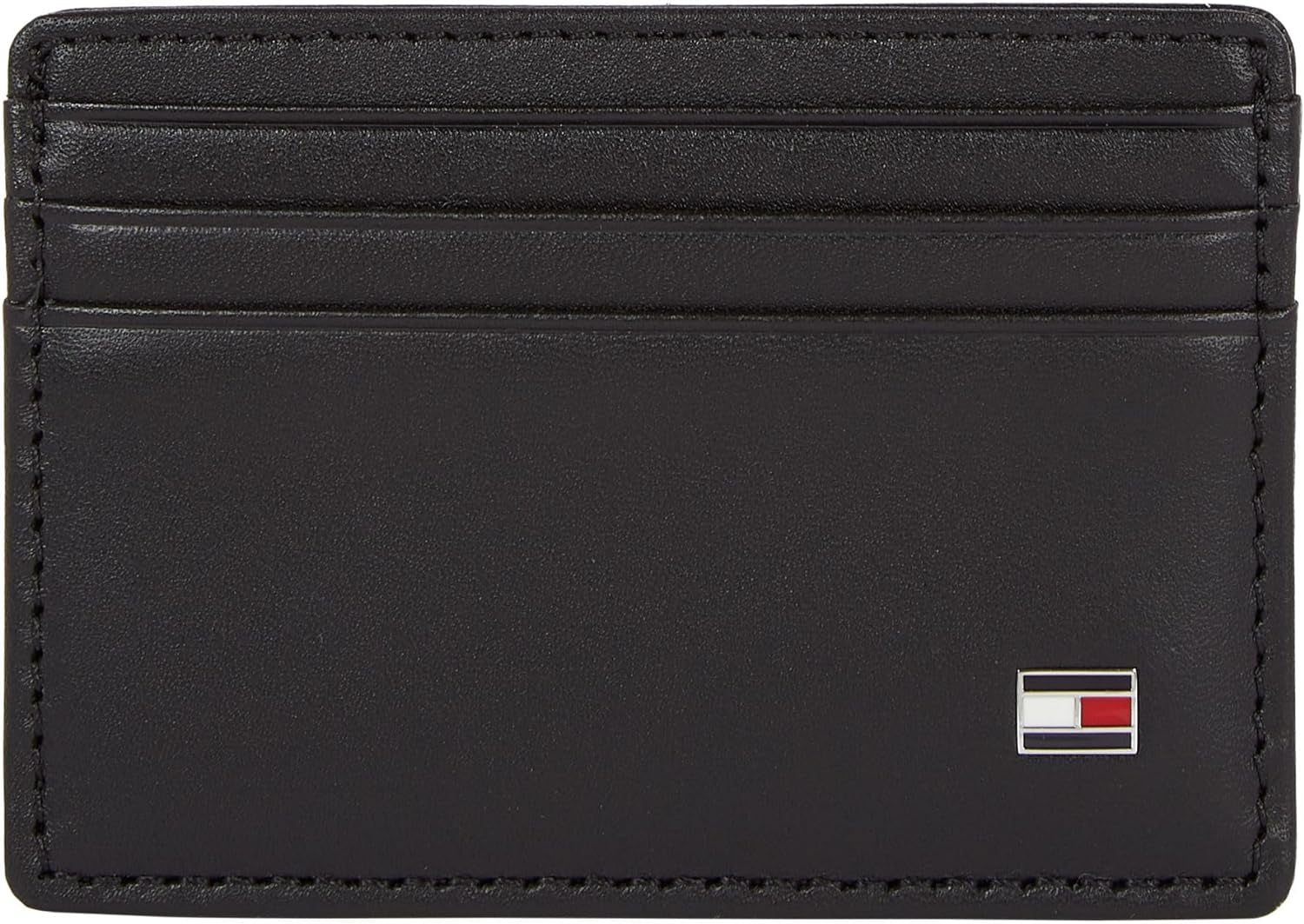 Tommy Hilfiger Eton Portefeuille en cuir pour homme Naty Shop Noir