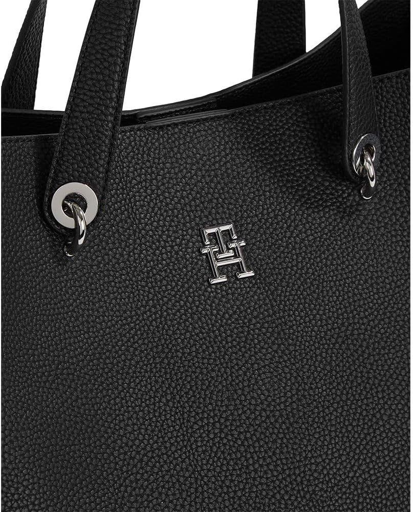 Tommy Hilfiger sac cartable emblème bandoulière amovible Sacs Femme Naty Shop