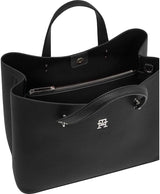 Tommy Hilfiger sac cartable emblème bandoulière amovible Sacs Femme Naty Shop