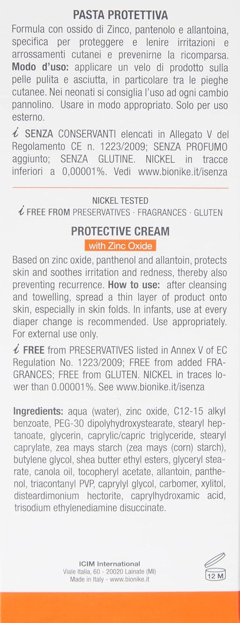 Triderm - Pâte protectrice pour enfants Enfants - Bain et Soin Naty Shop
