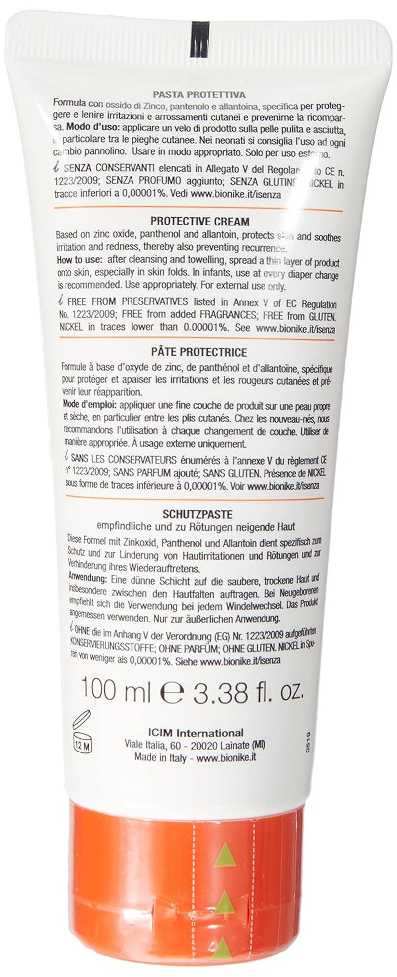 Triderm - Pâte protectrice pour enfants Enfants - Bain et Soin Naty Shop
