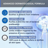 Uriage Bébé Soin Péri-Oral au précieux blanc bio & cuivre-zinc 30 ml - Apaise immédiatement les irritations - Répare et nettoie la peau - Pénètre rapidement - Sans parfum - 94% d'ingrédients d'origine naturelle Enfants - Bains et Soin Naty Shop